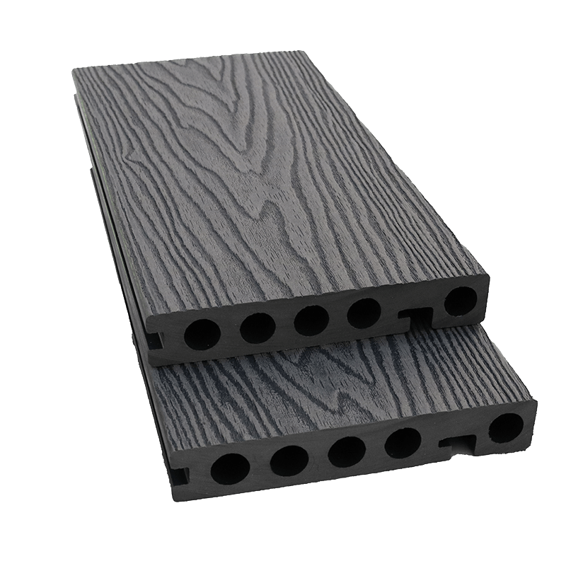 148mm Anthracite 25mm Evolved Decking End Board 3.6m image